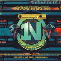 DJ Hype @ One Nation 'The Payback, Part 4' on 8 May 1999, with MCs Fearless & Skibadee (RIP)