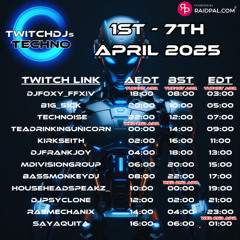 Twitch DJs Techno RT 4.1.25