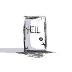 The "HELL-o" Door Beat