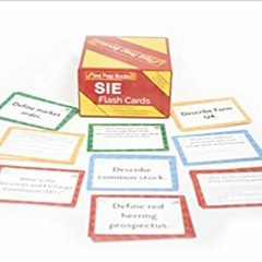 [Download] [epub]^^ SIE Exam Prep Flashcards: SIE Test Prep Study Guide Flash Cards 2022-2023 with P