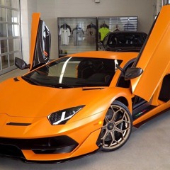 Orange Lamborghini