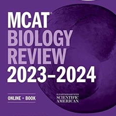 [READ] [PDF EBOOK EPUB KINDLE] MCAT Biology Review 2023-2024: Online + Book (Kaplan Test Prep) by  K