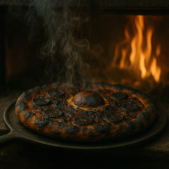 Well Done Fried Egg Pizza