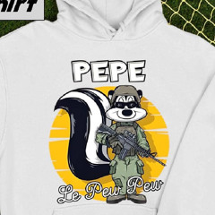 Pepe Le Pew Pew Army Vintage Shirt