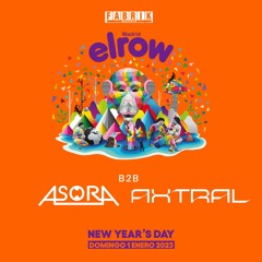 ASORA b2b AXTRAL @ ELROW New Year´s Day (FABRIK. 01-01-2023. Crystal Area)