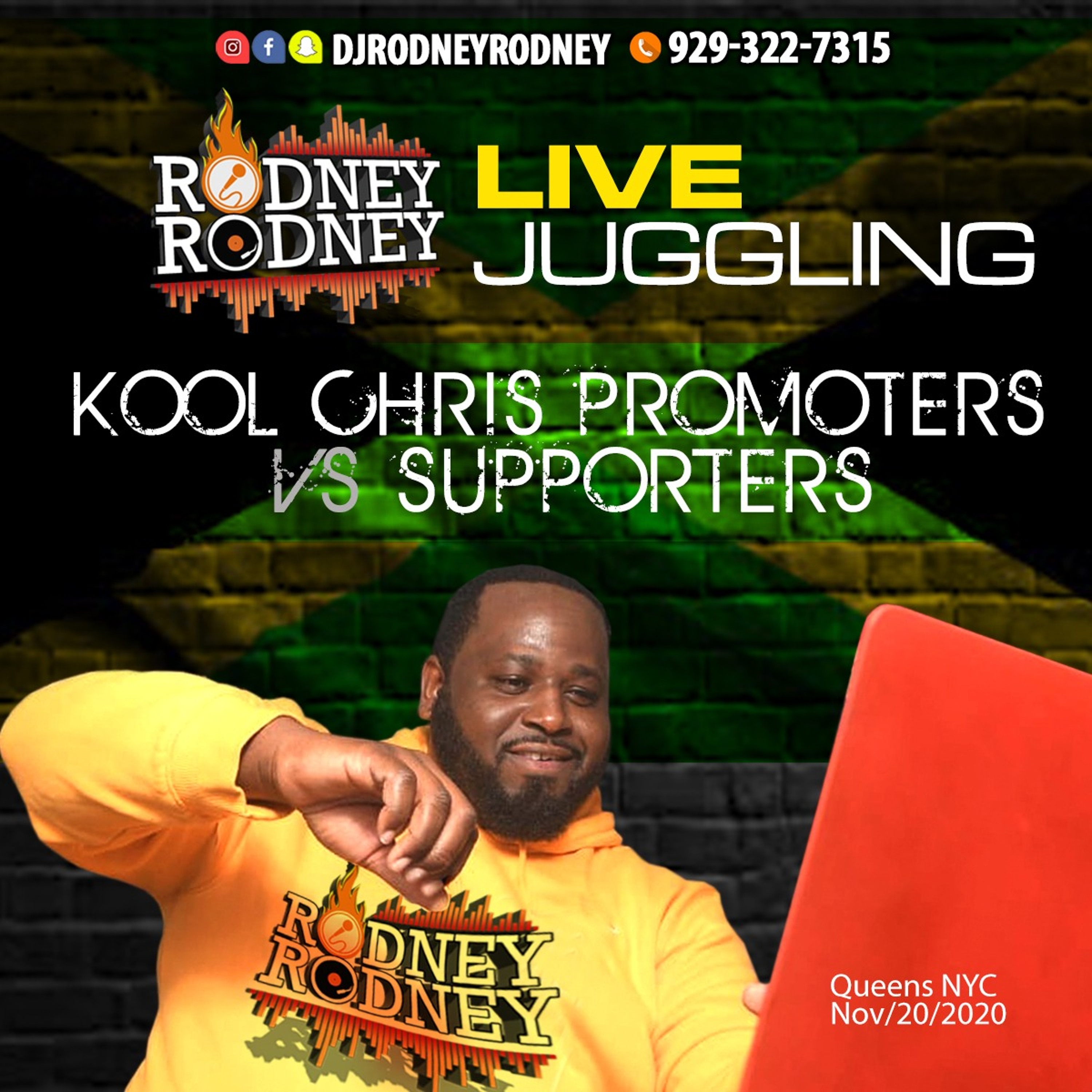 RODNEYRODNEY LIVE JUGGLING COOL CHRIS DANCE IN QUEENS NYC episode artwork