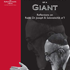 [View] EBOOK √ Memories of a Giant: Reflections on Rabbi Dr. Joseph B. Soloveitchik z