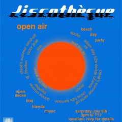 Discoteque: Set at Open Air