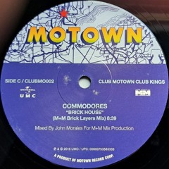 Commodores - Brick House (M+M Brick Layers Mix)