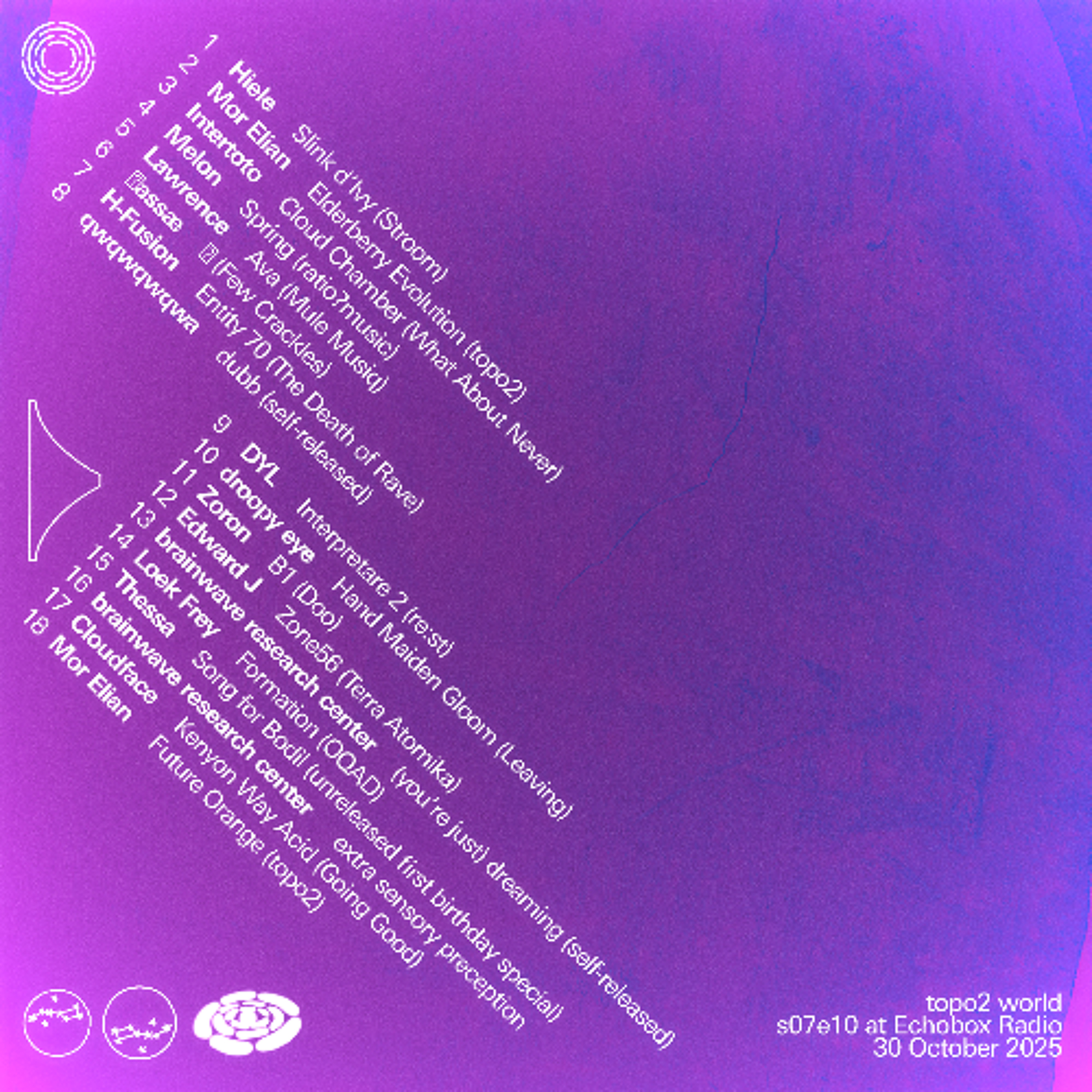 topo2 world s07e10 at Echobox Radio 30-10-25 episode artwork