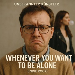Whenever You Want to Be Alone (Indie Rock)