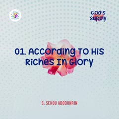 According To His Riches In Glory (SA230813)