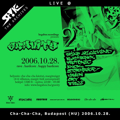 [ARCHIVE] Spike Afloatmind - Live @ Gravity 2 (Cha-Cha-Cha, Budapest) (28-10-2006)