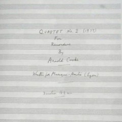 Quartet for Recorders No.2, 1st mov - Arnold Cooke