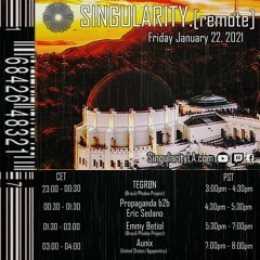 SIngularity.[remote] = TEGRØN (22 January 2021, Livestream)