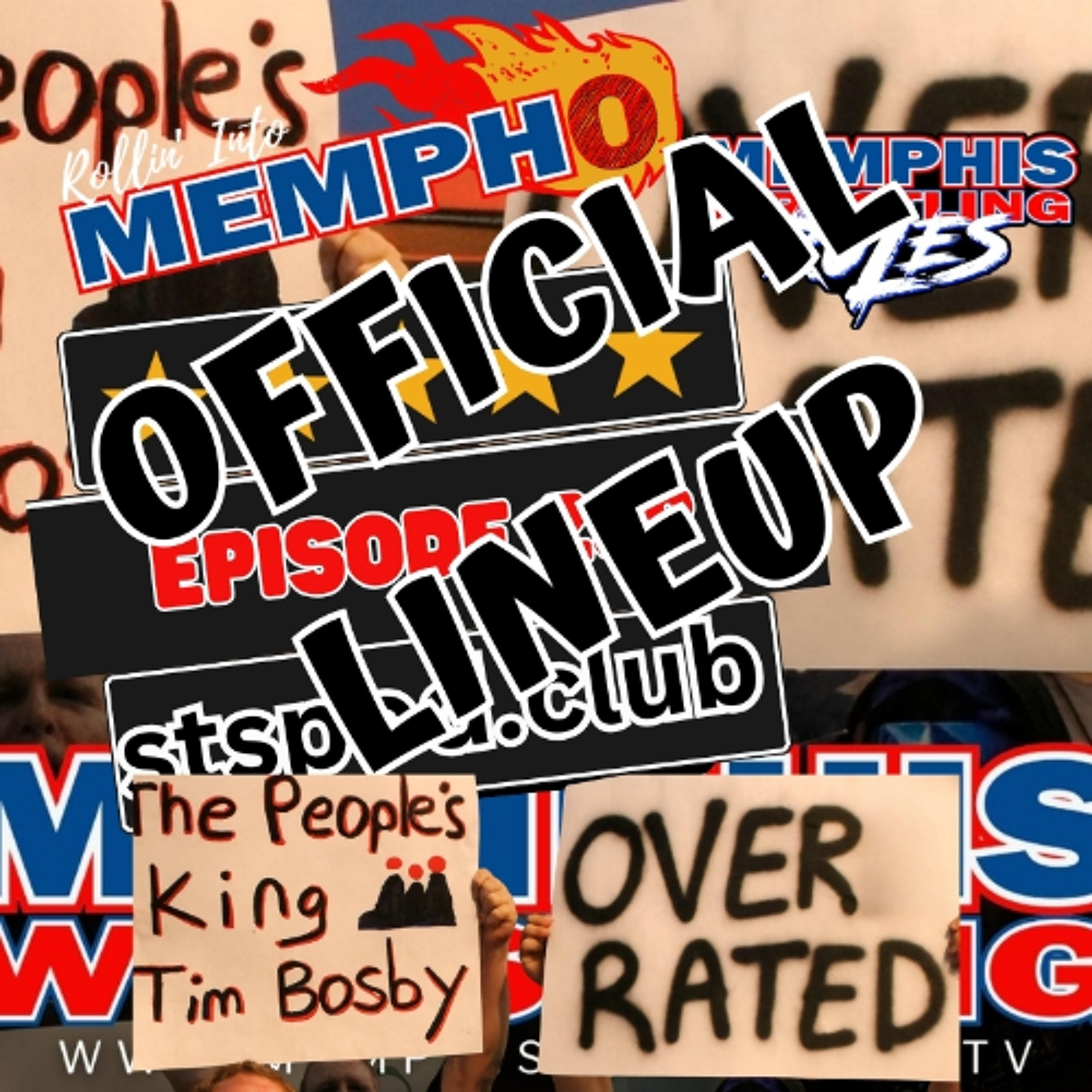 OFFICIAL LINEUP Memphis Wrestling, Episode 239 episode artwork