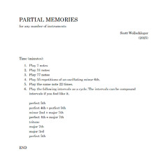 Partial Memories