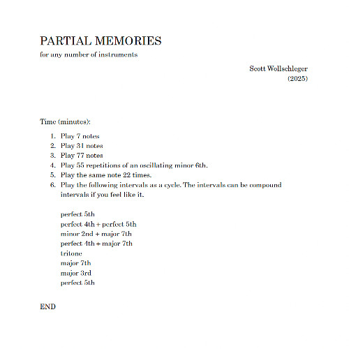 Partial Memories