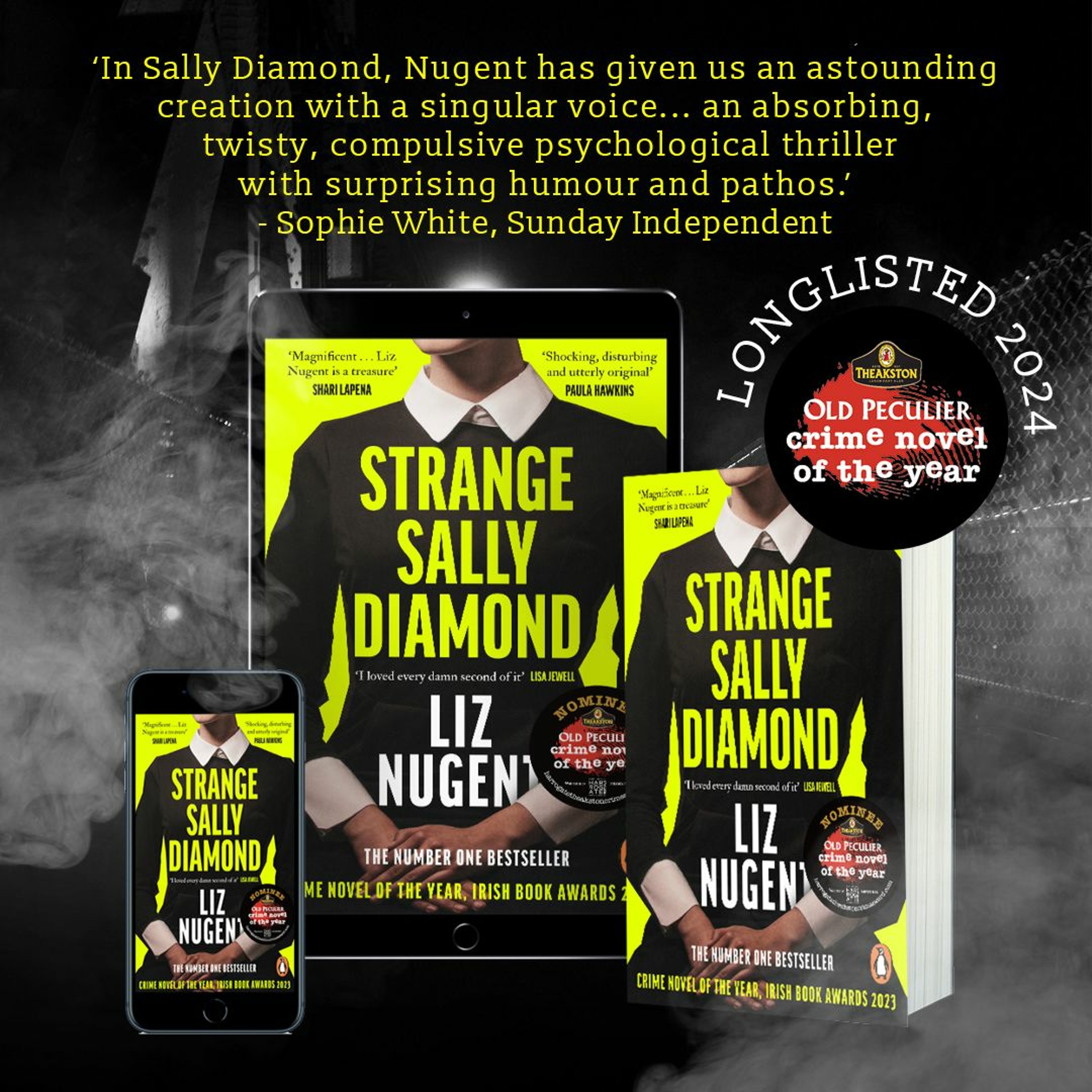 Liz Nugent – Theakston Old Peculier Crime Novel Of The Year Award 2024 Longlist Interview episode artwork