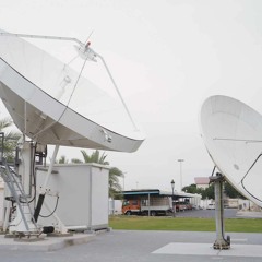 Sharjah Broadcasting Authority's own satellite broadcasting station (1.4.24)