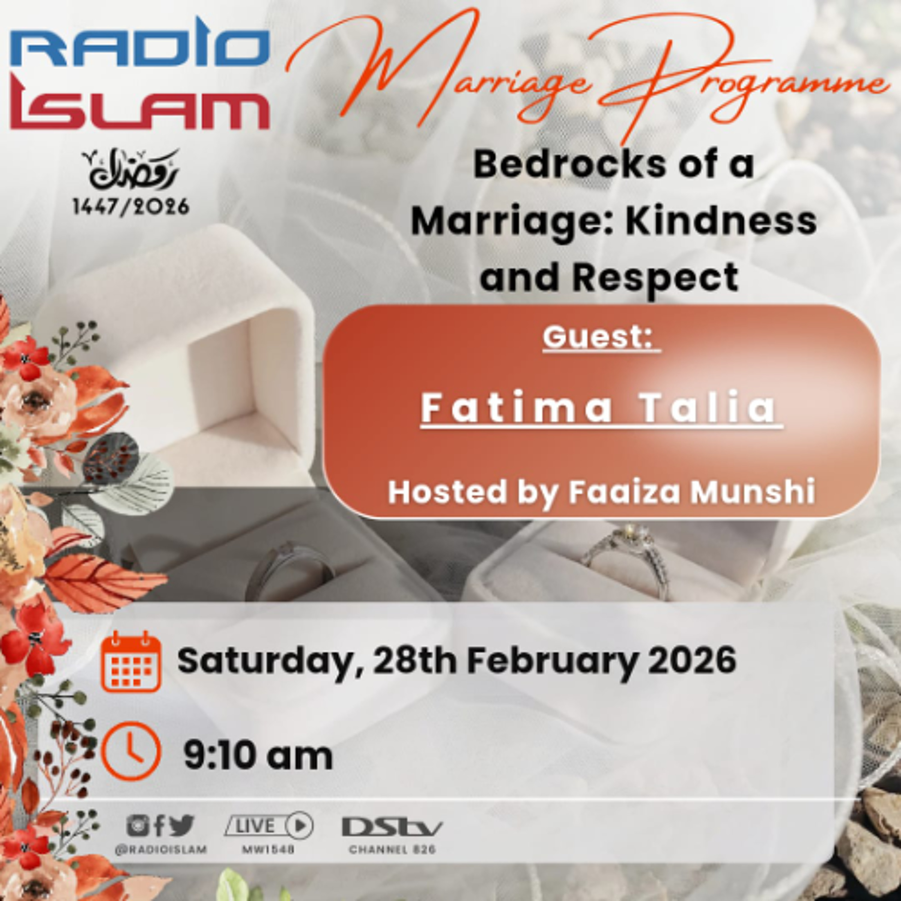 Marriage Programme:Bredrocks of a Marriage Kindness and Respect