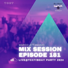 Marco Attanasio Mix Session Episode 181 Live@TCCT-Bday Party 2024 Techno,House
