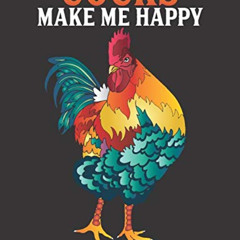 free PDF 🖋️ Cocks Make Me Happy: Snarky Adult Coloring Book with Funny Quotes, Roost
