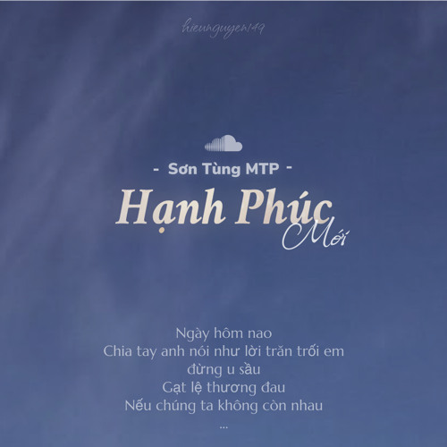 Hạnh Phúc Mới | Sơn Tùng M-TP | hieunguyen149 [REMAKE]