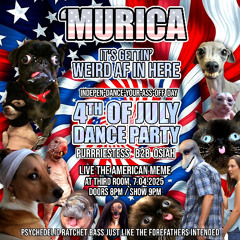 AMERICA IS RATCHET AF - INDEPEN-DANCE-YOUR-ASS-OFF DAY LIVE SET - THIRD ROOM, AVL 7.4.25
