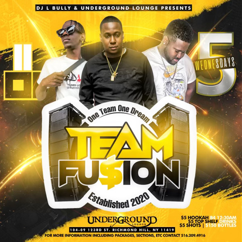 $5 Wednesdays (TEAM FUSION LIVE)