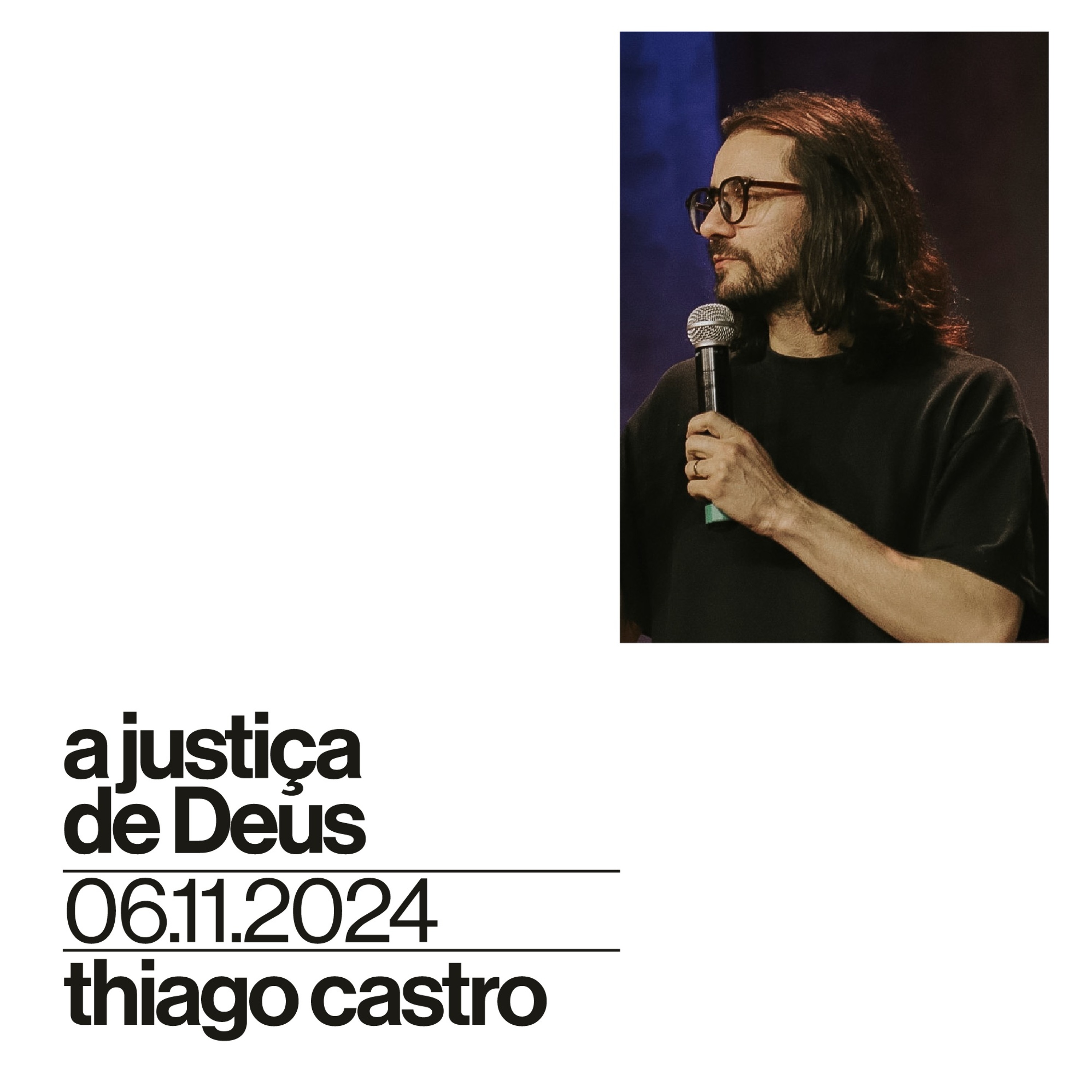 A justiça de Deus | Igreja Por Amor | Thiago Castro | 06 de Novembro de 2024 episode artwork