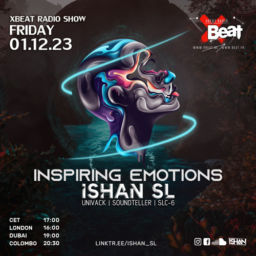 ISHAN  | INSPIRING EMOTIONS on X Beat Radio 🇧🇪 | 01.12.23