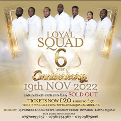 LOYALSQUAD 6TH YEAR ANNIVERSARY MIX 2022 PROMO CD