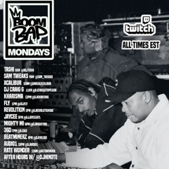 Boom Bap Mondays Live Twitch Set pt. XVI