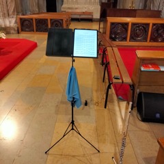 « My flute recordings on Thursday, July 20, 2023 at the Abbaye of Hautecombe in Savoy »