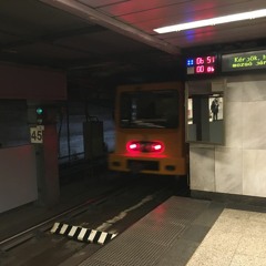 Budapest Metro line M1 from Mexikói út to Deák Ferenc tér