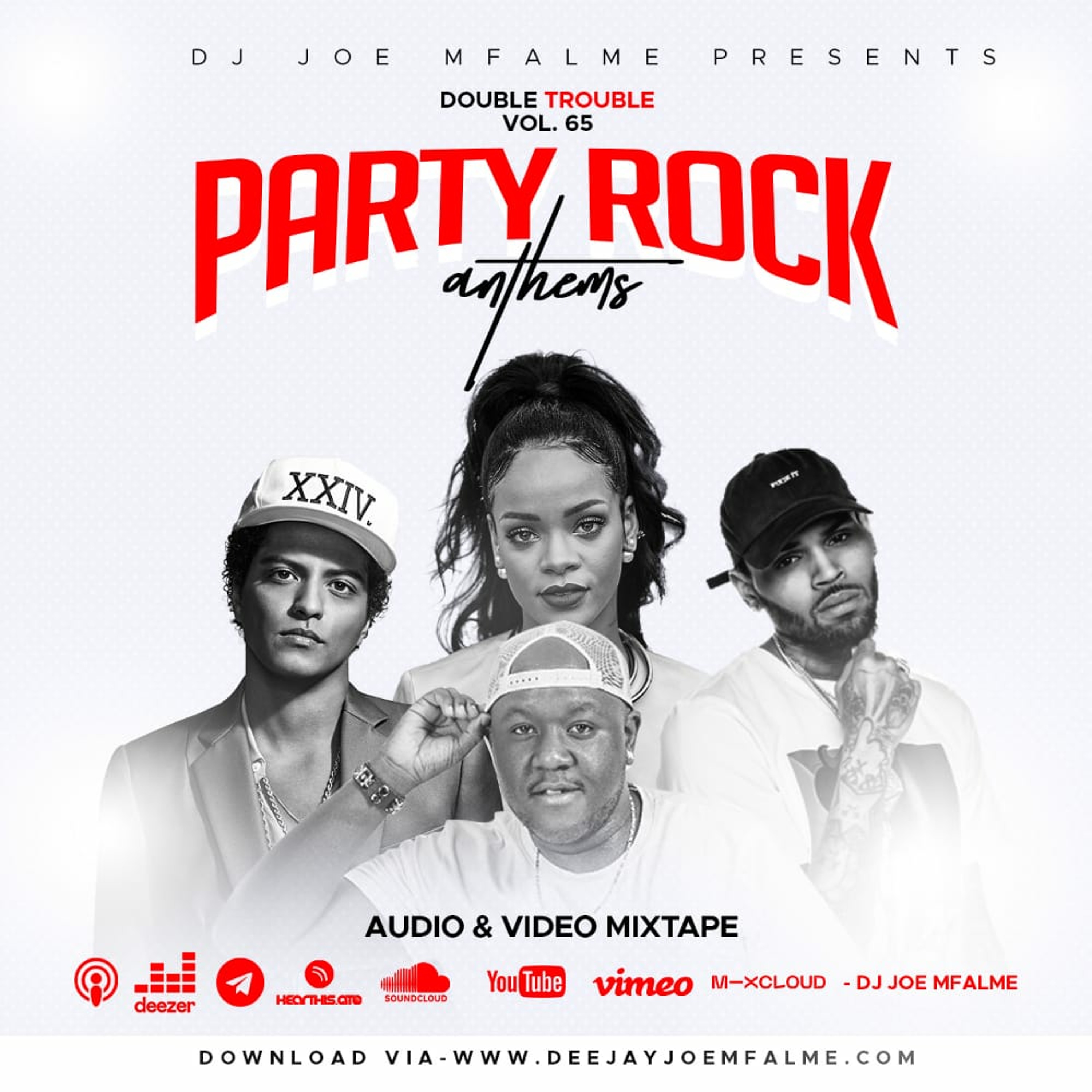 The Double Trouble Mixxtape 2021 Volume 65 Party Rock Anthems Edition episode artwork