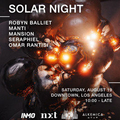 Inmo  & NXT Entertainment presents 'Solar Night'