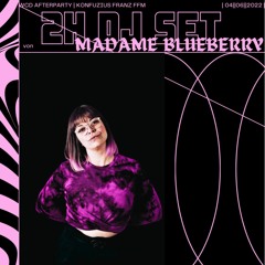 Madame Blueberry @ WCD Afterparty x WAO Konfuzius Franz 04.06.22