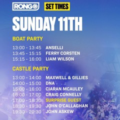 Maxwell & Gillies Live @ Rong Castle Party, Malta 2025