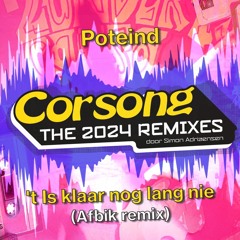 Poteind - 't Is klaar nog lang nie (Afbik remix)