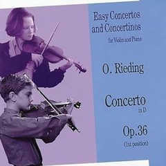 [GET] [PDF EBOOK EPUB KINDLE] Concerto in D, Op. 36: Easy Concertos and Concertinos S