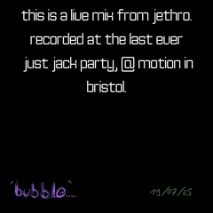 Live series - Jethro@ Just Jack, Motion.