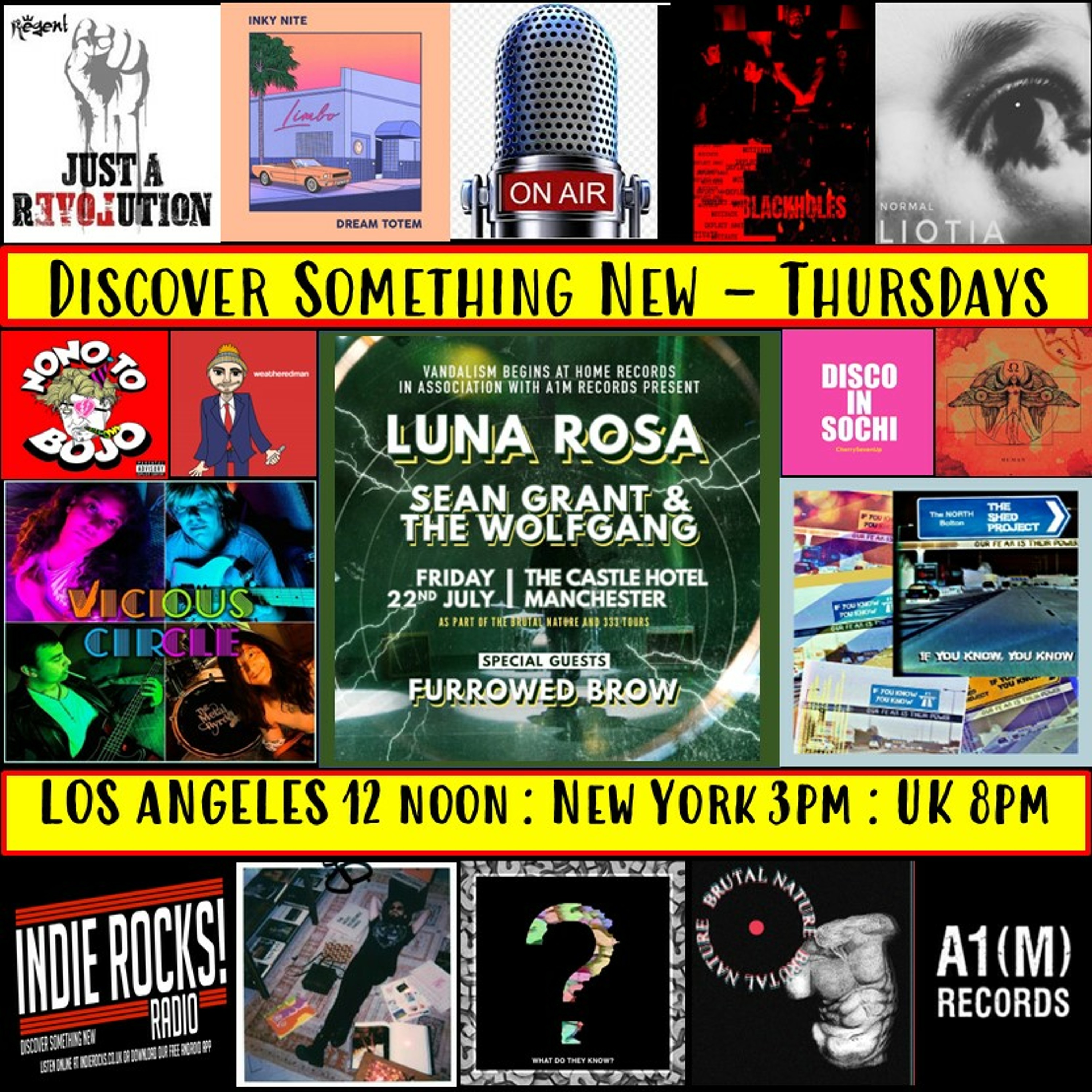 A1M new Music Show - Discover New Music - Indie Rocks Radio