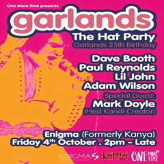 Dave Booth - Garlands (The Hat Party 25th Birthday) Enigma, Ibiza - 04-10-19