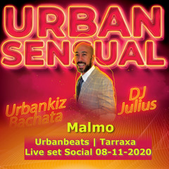Live set Malmo Dj Julius Urban Sensual Weekend Sunday Social Urbanbeats Tarraxa 08-11-2020