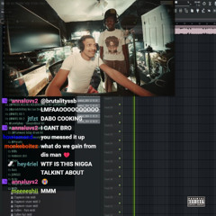 Teige x Jace! x Dabo - Shitted Cypher (Dabo Stream)