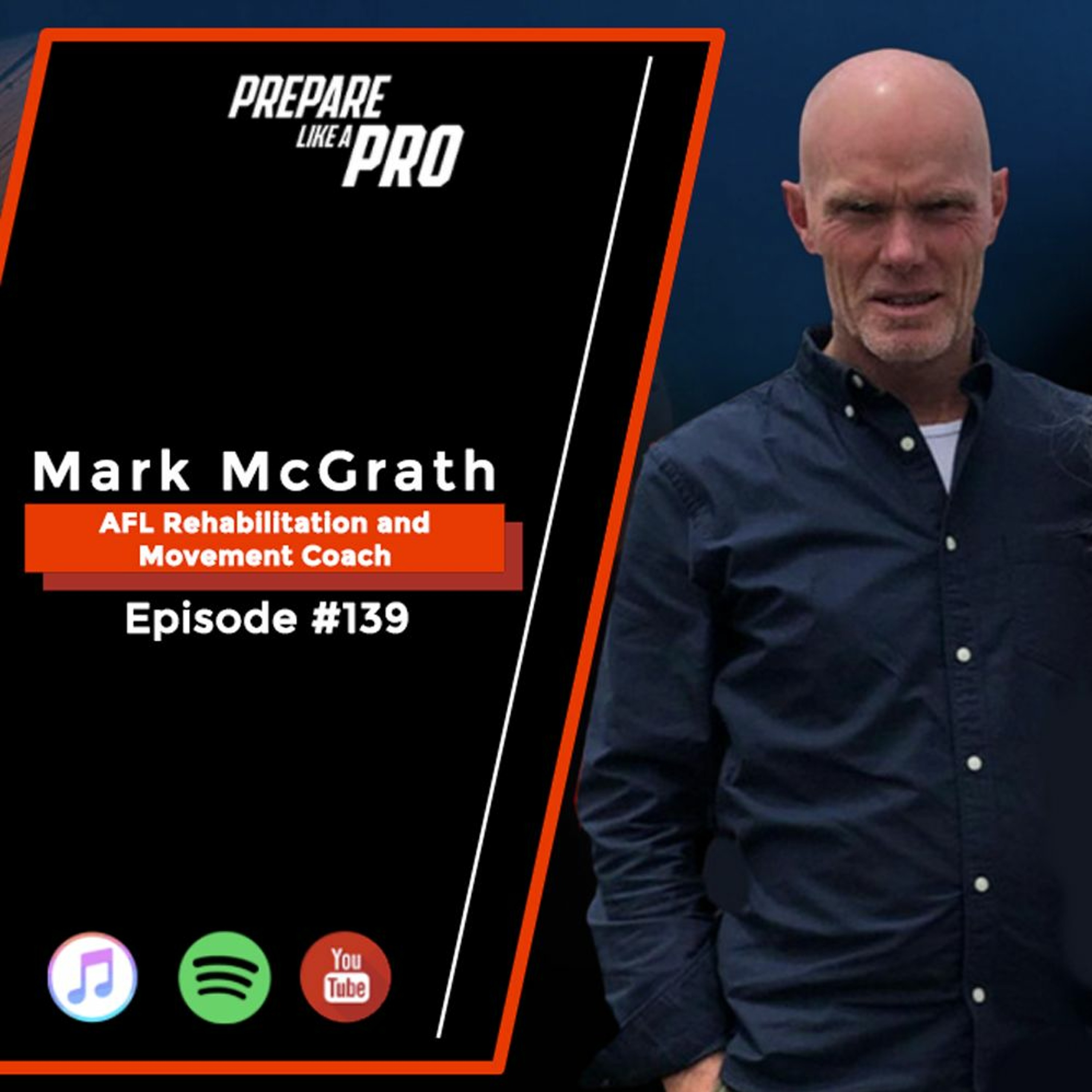 #139  - Mark McGrath, AFL Rehabilitation/Movement Coach (bite-size) episode artwork