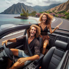 Flores, travel from east to west