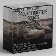 ToneMotive - Ground Footsteps Sounds Demo